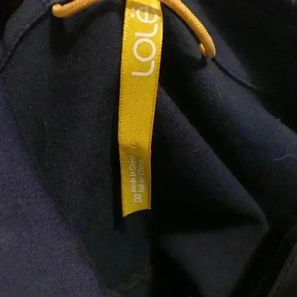 Lolë woman’s navy blue Dakota full  zip jacket. Fall season start - Picture 10 of 10